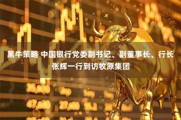 黑牛策略 中国银行党委副书记、副董事长、行长张辉一行到访牧原集团