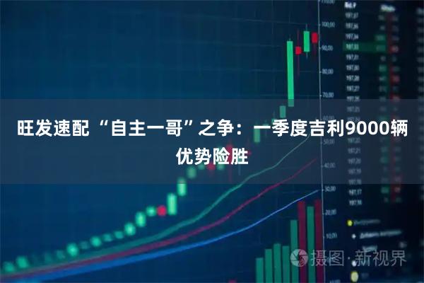 旺发速配 “自主一哥”之争：一季度吉利9000辆优势险胜